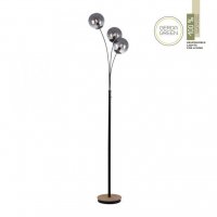 LEUCHTEN DIREKT is JUST LIGHT stojac� lampa d�evo kou�ov� barva p��kov� vyp�na� IP20 do interi�ru LD 11391-79