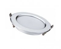 TESLA - LED podhledov� sv�tidlo 18W 230V 1300lm 40000h 5700K Ra 80 140D st��brn� barva DL261857-2RS