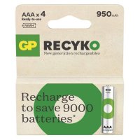 EMOS Nab�jec� baterie GP ReCyko 950 AAA (HR03), 4 ks B25114