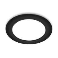 BRILONER Jeft vestavn� spot 17mm - 230V, 12W, 1200lm, LED, neutr�ln� b�l�, �ern� 7994015