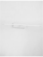 NOVA LUCE n�st�nn� sv�tidlo nad zrcadlo MONDRIAN b�l� hlin�k a akryl LED 20W 220-240V 3000K IP44 9053201