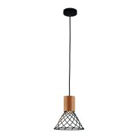 ACA Lighting závěsné svítidlo 1xGU10 TORNADE kov černá + dřevo D20X120CM OD95311PB ACA Lighting závěsné svítidlo 1xGU10 TORNADE kov černá + dřevo D20X120CM OD95311PB