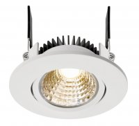 Light Impressions Deko-Light stropn� vestavn� sv�tidlo COB-68-24V-4000K-kulat� 24V DC 8,50 W 4000 K 720 lm b�l� 565306