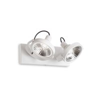 Bodov� sv�tidlo Ideal Lux Glim PL2 Bianco 200200 GU10 2x50W 31cm b�l�