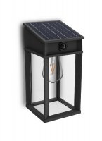 Philips Geri UltraEfficient solární LED svítidlo se senzorem 3,2W 500lm 2700K IP44 hranaté, antracit Philips Geri UltraEfficient solární LED svítidlo se senzorem 3,2W 500lm 2700K IP44 hranaté, antracit