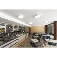 BIG WHITE (SLV) MEDO PRO 30 n�st�nn� a stropn� n�stavbov� sv�tidlo, kulat�, 3000/4000K, 10W, DALI, Touch, 70�, UGR<19, b�l� 1007285