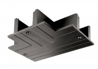 Deko-Light 3-f�zov� kolejnicov� syst�m - D Line DALI vestavn� kryc� panel T-spojka, �ern� 710534