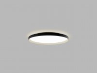 LED2 12749537DT Stropn� sv�tidlo MOON 60, BG TRIAC DIM 60W 2CCT 3000K/4000K �ern�/zlat� RING