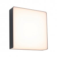 PAULMANN LED venkovní nástěnné svítidlo Azalena pohybové čidlo HF senzor IP44 250x97mm 3000K 8,5W 230V antracit umělá hmota/hliník PAULMANN LED venkovní nástěnné svítidlo Azalena pohybové čidlo HF senzor IP44 250x97mm 3000K 8,5W 230V antracit umělá hmota/hliník