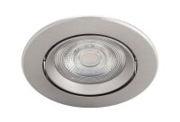 LED Zapuštěné bodové svítidlo Philips SPARKLE SL261 8718699755621 5W 350lm 2700K IP20 niklové stmívatelné LED Zapuštěné bodové svítidlo Philips SPARKLE SL261 8718699755621 5W 350lm 2700K IP20 niklové stmívatelné