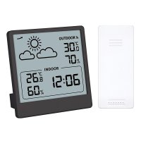 Solight teplom�r, barva �ern� TE48B