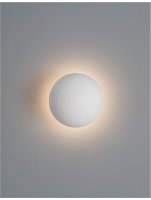 NOVA LUCE n�st�nn� sv�tidlo NETUNE b�l� s�dra a b�l� hlin�k LED 6W 220-240V 3000K IP20 9831050