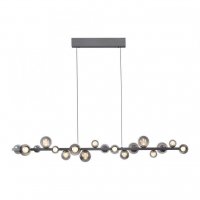 PAUL NEUHAUS LED závěsné svítidlo PURE E-Popup, šedá, elektricky nastavitelná výška, stmívatelné 2200-5000K PAUL NEUHAUS LED závěsné svítidlo PURE E-Popup, šedá, elektricky nastavitelná výška, stmívatelné 2200-5000K