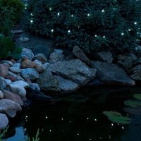 DecoLED Venkovn� �et�z SOLAR 10 m, ledov� b�l�, 100 diod