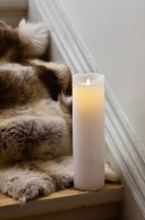 Vosková LED svíčka - 40cm, bílá Vosková LED svíčka - 40cm, bílá