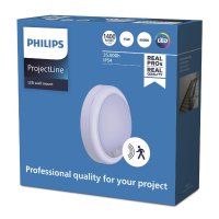 Philips LED n�st�nn� sv�tidlo Projectline rnd 1400lm 4000K pohybov� senzor IP54
