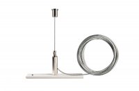 Deko-Light kolejnicov� syst�m 3-f�zov� 230V D Line z�v�sn� dr��k Mini 5,0m lanko b�l� RAL 9016 120 mm 710094