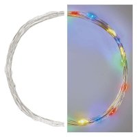 EMOS LED v�no�n� nano �et�z, 1,9 m, 2x AA, vnit�n�, multicolor, �asova� D3AM04