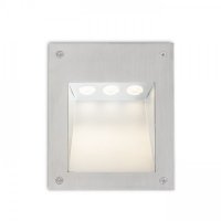 RENDL AKORD z�pustn� do st�ny nerez 230V LED 3W IP65 3000K R10546