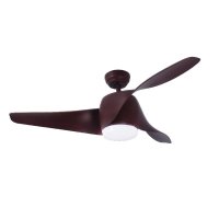 ACA Lighting stropn� sv�tidlo s ventil�torem stm�vateln� LED 132cm DC 40W hn�d� s d�lkov�m ovl�d�n�m FANKVBR60G