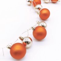 ACA Lighting "40 měďených a chromovaných baněk" 80 mini LED dekorační řetěz, WW, stříbrný měďený drát, na baterie (3xAA) IP20 30cm+2m X068011229 ACA Lighting "40 měďených a chromovaných baněk" 80 mini LED dekorační řetěz, WW, stříbrný měďený drát, na baterie (3xAA) IP20 30cm+2m X068011229