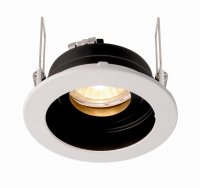 Light Impressions Kapego stropn� vestavn� sv�tidlo Enif 12V AC/DC GU5.3 / MR16 1x max. 35,00 W �ern� / b�l� 110007