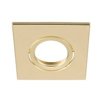 BIG WHITE (SLV) UNIVERSAL DOWNLIGHT kryt pro downlight IP20, v�kyvn�, hranat�, matn� zlat� 1007194