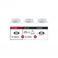 PAULMANN Vestavn� sv�tidlo Choose spot v�klopn� max. 10W b�l� mat 230V 924.86