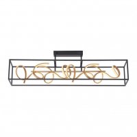 PAUL NEUHAUS LED stropn� sv�tidlo v modern�m zak�iven�m designu s funkc� stm�v�n� SimplyDim 2700K