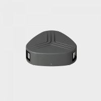 KOHL-Lighting PRISMA TRE n�st�nn� sv�tidlo tmav� �ed� 7 W 3000K nestm�vateln�