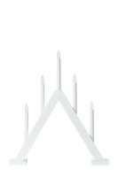 Markslöjd Ariele adventní bílý svícen 47 cm Markslöjd Ariele adventní bílý svícen 47 cm