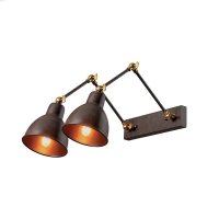 ACA Lighting n�st�nn� sv�tidlo 2XE27 kov design rzi 39X30X36CM THALASSA EG168872WR