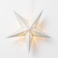 Solight LED vánoční hvězda, závěsná, časovač, 40cm, 15x LED, 2x AA 1V310 Solight LED vánoční hvězda, závěsná, časovač, 40cm, 15x LED, 2x AA 1V310