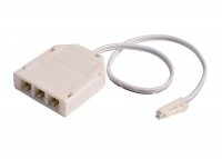 Deko-Light p��slu�enstv� - MINI-AMP 3-n�sobn� rozbo�ova� (1x z�str�ka, 3x z�suvka) 20cm, 12V/24V, max 3A, IP20 940064