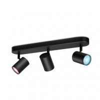 Stropní bodové svítidlo WiZ IMAGEO 8719514551978 LED GU10 3x4,9W 3x345lm 2200-6500K RGB IP20 CRI90 černé, stmívatelné Stropní bodové svítidlo WiZ IMAGEO 8719514551978 LED GU10 3x4,9W 3x345lm 2200-6500K RGB IP20 CRI90 černé, stmívatelné