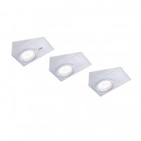 LEUCHTEN DIREKT is JUST LIGHT LED sk���kov� sv�tidlo, ocel, 3-ramenn�, kl�novit�, modern� 3000K 84111-55-3