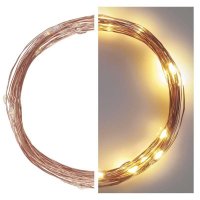 EMOS LED v�no�n� nano �et�z m�d�n�, 4 m, venkovn� i vnit�n�, tepl� b�l�, �asova� D3AW01