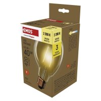 EMOS LED ��rovka Vintage G95 / E27 / 4,5 W (40 W) / 420 lm / tepl� b�l� Z52032