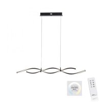 PAUL NEUHAUS LED závěsné svítidlo černé stmívatelné dálkovým ovladačem paměťová funkce CCT 2700-5000K PN 2998-18 PAUL NEUHAUS LED závěsné svítidlo černé stmívatelné dálkovým ovladačem paměťová funkce CCT 2700-5000K PN 2998-18