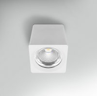 CENTURY Stropn� sv�tidlo LED QUBE B�L� 131x131x133mm 25W 230V 3000K 45d IP20