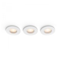Philips Hue Adore z�pustn� koupelnov� sv�tidlo kulat� 3x4,2W, 2000-6500K, IP44, b�l� (3ks)