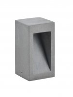 NOVA LUCE venkovní sloupkové svítidlo BARCO šedý beton skleněný difuzor LED 6W 3000K 120-230V IP65 9540207 NOVA LUCE venkovní sloupkové svítidlo BARCO šedý beton skleněný difuzor LED 6W 3000K 120-230V IP65 9540207