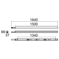 BIG WHITE (SLV) BATTEN P 1500 72 830/840/850 WH PIR 1009257