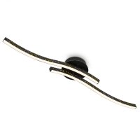 BRILONER LED n�st�nn� a stropn� sv�tidlo, 80,5 cm, 12 W, 1400 lm, �ern� BRILO 3718-025