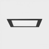 KOHL-Lighting DISC SQ zapu�t�n� sv�tidlo s r�me�kem 300X300 mm �ern� 24 W CRI >80 3000K PUSH