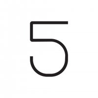 Artemide Alphabet of Light - ��slo 5 1200500A