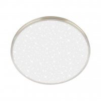 BRILONER Competo stropn� sv�tidlo pr.33 cm - 22W, 2400lm, LED, neutr�ln� b�l�, matn� nikl 3904012