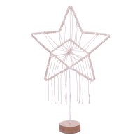 Solight LED v�no�n� hv�zda stoln�, pleten�, 35x LED, 2x AAA 1V268