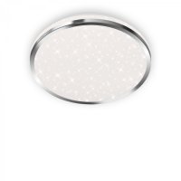 BRILONER LED stropn� sv�tidlo hv�zdn� nebe, pr. 28 cm, 12 W, chrom BRI 3403-018