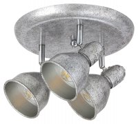 Rabalux bodové svítidlo Thelma E14 3x MAX 40W anticky stříbrná 5388 Rabalux bodové svítidlo Thelma E14 3x MAX 40W anticky stříbrná 5388